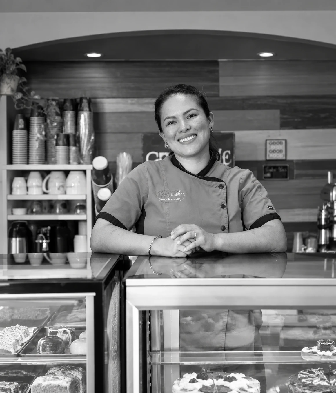 Chef Jenny Rissone at the Pastry is Art counter